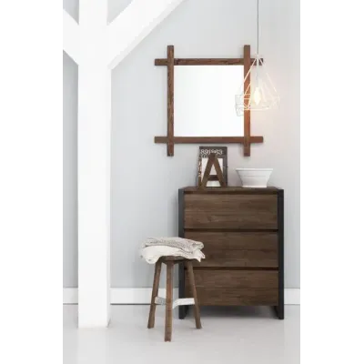 Комод для речей Loft NS-294 930x750x400 мм Чорний