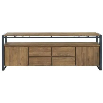 Комод для вещей Loft NS-298 930x2000x400 мм Черный