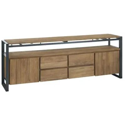 Комод для вещей Loft NS-298 930x2000x400 мм Черный