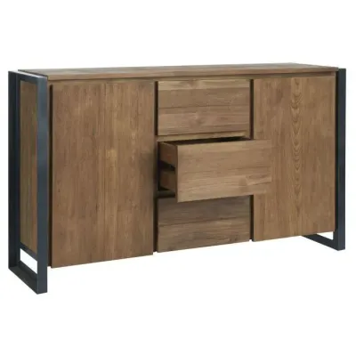 Комод для вещей Loft NS-299 930x1500x400 мм Черный Комод для вещей Loft NS-299 930x1500x400 мм Черный