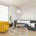 Комплект журнальних столиків у стилі Loft NS-305 450x420x420 мм Белый Комплект журнальних столиків у стилі Loft NS-305 450x420x420 мм Белый