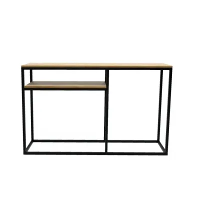Консоль для дому в стилі Loft NS-339 950x1500x370 мм Черный Консоль для дому в стилі Loft NS-339 950x1500x370 мм Черный