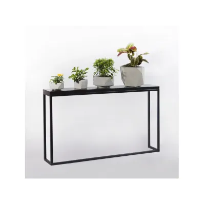 Консоль для дому в стилі Loft NS-343 830x1100x300 мм Черный Консоль для дому в стилі Loft NS-343 830x1100x300 мм Черный