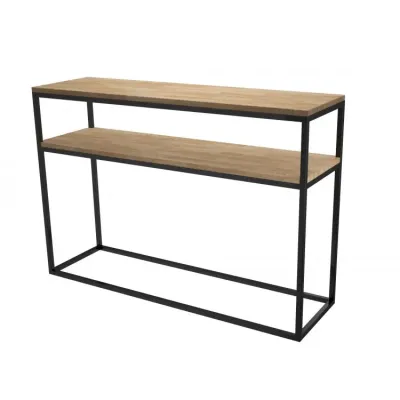 Консоль для дому в стилі Loft NS-346 930x1100x250 мм Черный Консоль для дому в стилі Loft NS-346 930x1100x250 мм Черный