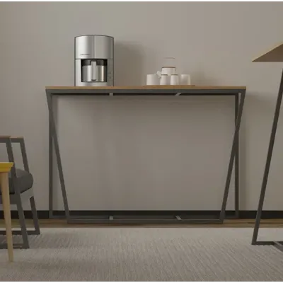 Консоль для дома в стиле Loft NS-348 830x1000x450 мм Черный Консоль для дома в стиле Loft NS-348 830x1000x450 мм Черный