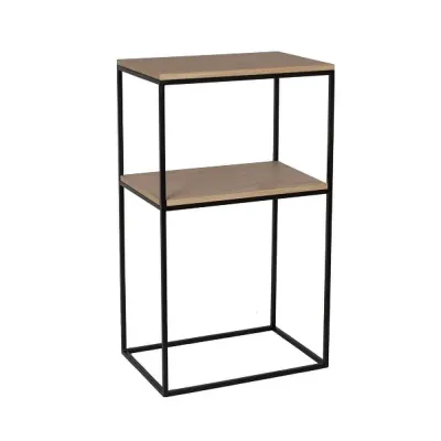 Консоль для дому в стилі Loft NS-349 730x400x200 мм Черный Консоль для дому в стилі Loft NS-349 730x400x200 мм Черный