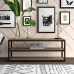 Консоль для дома в стиле Loft NS-377 680x1300x350 мм Черный