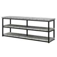 Консоль для дома в стиле Loft NS-380 780x1400x300 мм Черный