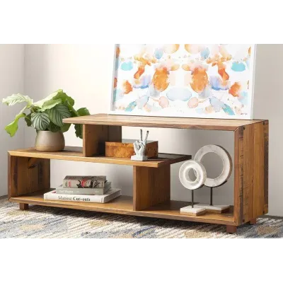 Консоль для дома в стиле Loft NS-381 630x1500x350 мм Коричневый
