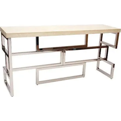 Консоль для дому в стилі Loft NS-382 980x120x350 мм Коричневый Консоль для дому в стилі Loft NS-382 980x120x350 мм Коричневый