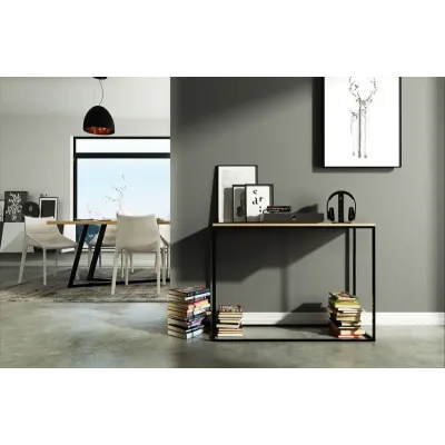 Консоль для дома в стиле Loft NS-391 830x1100x350 мм Черный Консоль для дома в стиле Loft NS-391 830x1100x350 мм Черный