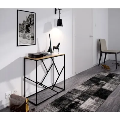 Консоль для дома в стиле Loft NS-393 930x900x400 мм Черный Консоль для дома в стиле Loft NS-393 930x900x400 мм Черный