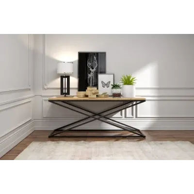 Консоль для дома в стиле Loft NS-397 630x1100x370 мм Черный Консоль для дома в стиле Loft NS-397 630x1100x370 мм Черный