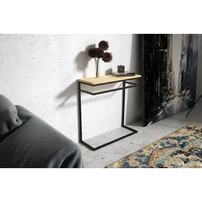 Консоль для дому в стилі Loft NS-400 860x800x300 мм Черный