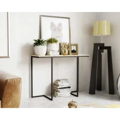 Консоль для дому в стилі Loft NS-407 930x1200x400 мм Белый