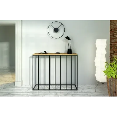 Консоль для дома в стиле Loft NS-409 830x1100x300 мм Черный Консоль для дома в стиле Loft NS-409 830x1100x300 мм Черный