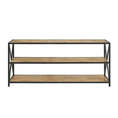 Консоль для дома в стиле Loft NS-422 680x1200x250 мм Черный