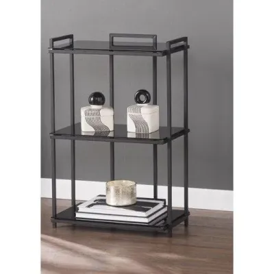 Консоль для дома в стиле Loft NS-424 730x600x300 мм Черный