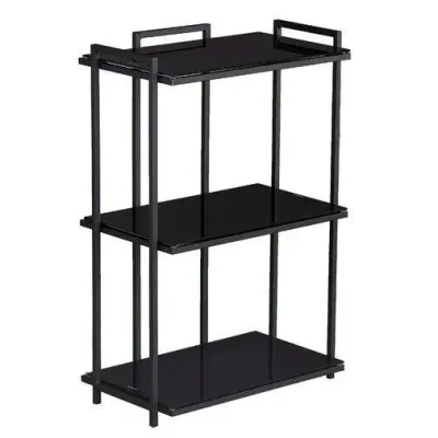 Консоль для дома в стиле Loft NS-424 730x600x300 мм Черный