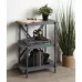 Консоль для дома в стиле Loft NS-428 910x650x320 мм Черный Консоль для дома в стиле Loft NS-428 910x650x320 мм Черный