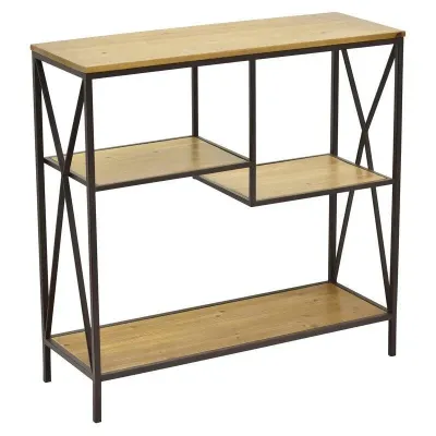 Консоль для дому в стилі Loft NS-439 830x700x250 мм Черный