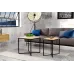 Кофейный журнальный столик в стиле Loft NS-509 530x500x300 мм Черный Кофейный журнальный столик в стиле Loft NS-509 530x500x300 мм Черный