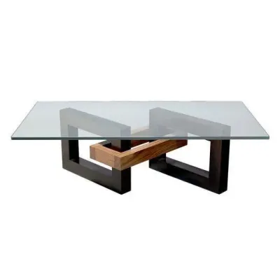 Кавовий журнальний столик у стилі Loft NS-531 430x900x600 мм Черный