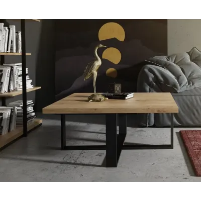 Кофейный журнальный столик в стиле Loft NS-609 530x900x900 мм Белый