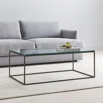 Кофейный журнальный столик в стиле Loft NS-690 480x1000x420 мм Черный Кофейный журнальный столик в стиле Loft NS-690 480x1000x420 мм Черный