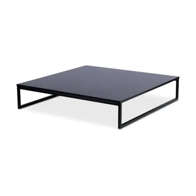 Кофейный журнальный столик в стиле Loft NS-701 330x900x900 мм Черный
