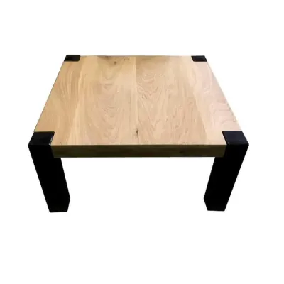 Кофейный столик в стиле Loft NS-728 380x800x800 мм Черный