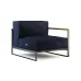Кресло в стиле Loft NS-750 680x950x850 мм Черный
