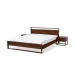 Ліжко в стилі Loft NS-774 830x1800x2000 мм Черный Ліжко в стилі Loft NS-774 830x1800x2000 мм Черный