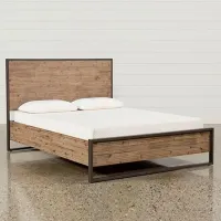 Ліжко в стилі Loft NS-783 1230x1800x2000 мм Черный Ліжко в стилі Loft NS-783 1230x1800x2000 мм Черный