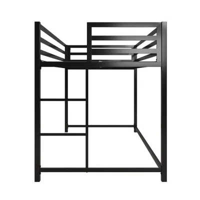 Кровать в стиле Loft NS-786 1930x2000x1000 мм Черный