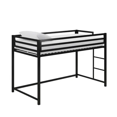 Кровать в стиле Loft NS-786 1930x2000x1000 мм Черный
