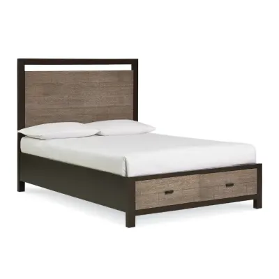 Кровать в стиле Loft NS-794 1230x1500x2000 мм Черный