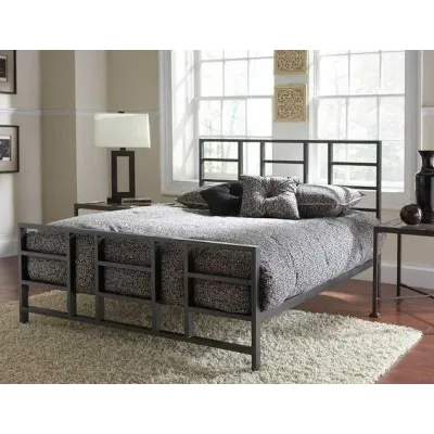 Ліжко в стилі Loft NS-796 1130x1600x2000 мм Черный