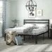 Ліжко у стилі Loft NS-800 1130x1800x2000 мм Черный