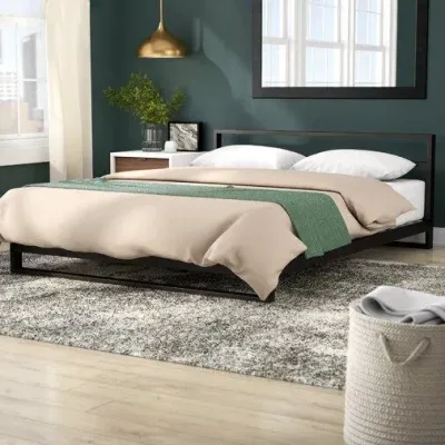 Ліжко в стилі Loft NS-802 830x2000x2100 мм Черный Ліжко в стилі Loft NS-802 830x2000x2100 мм Черный