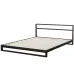 Ліжко в стилі Loft NS-802 830x2000x2100 мм Черный