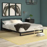 Кровать в стиле Loft NS-803 730x2060x1660 мм Черный Кровать в стиле Loft NS-803 730x2060x1660 мм Черный