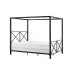 Ліжко в стилі Loft NS-806 2230x1600x2000 мм Черный