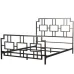 Ліжко в стилі Loft NS-813 1230x1400x1900 мм Черный