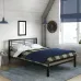 Ліжко у стилі Loft NS-814 1130x1800x2000 мм Черный