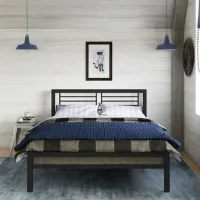Ліжко у стилі Loft NS-814 1130x1800x2000 мм Черный