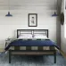 Ліжко у стилі Loft NS-814 1130x1800x2000 мм Черный