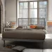 Ліжко в стилі Loft NS-817 1230x1800x2000 мм Серый