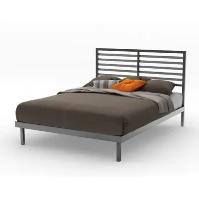 Ліжко в стилі Loft NS-817 1230x1800x2000 мм Серый