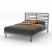 Ліжко в стилі Loft NS-817 1230x1800x2000 мм Серый